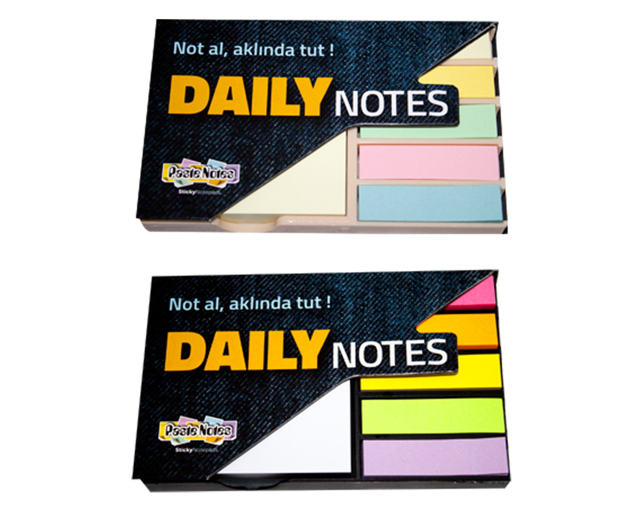 Paste Notes Masa Not Seti (DN8538) Pastel Renkl Kırtasiye Kulübü
